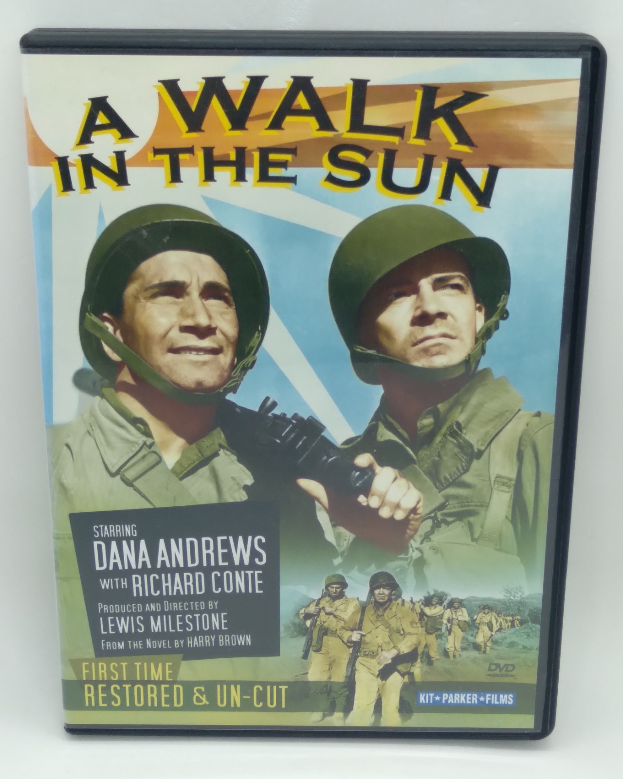 A Walk in the Sun (DVD, 1945, Full Screen) Dana Andrews Richard Conte
