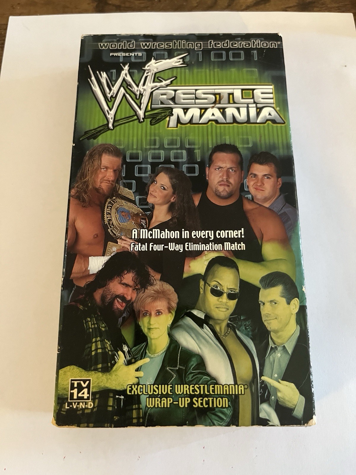 Wrestlemania 2000 VHS WWF Wrestling Video Tape