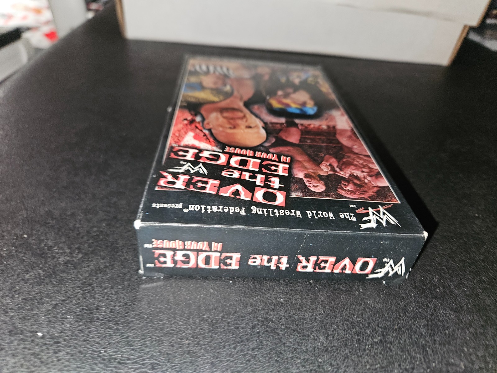 WWF Over The Edge In Your House (VHS, 1998) Steve Austin Rare WWE Non-Rental