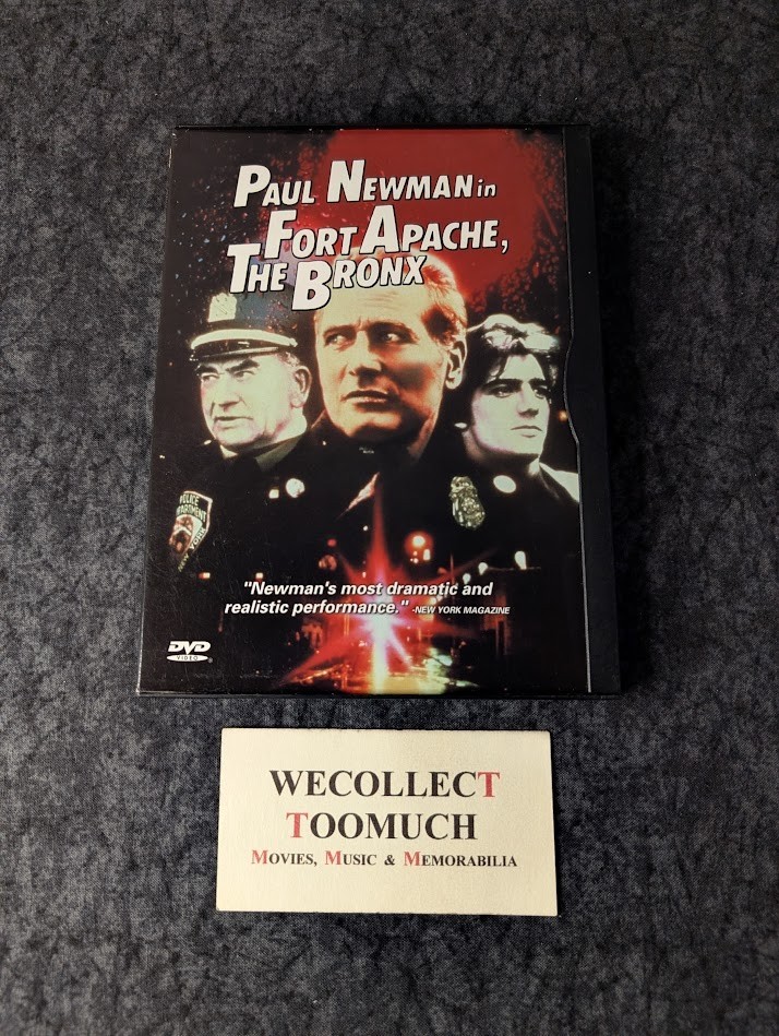 Fort Apache The Bronx 1981 DVD 2000 HBO Edition Paul Newman Edward Asner *