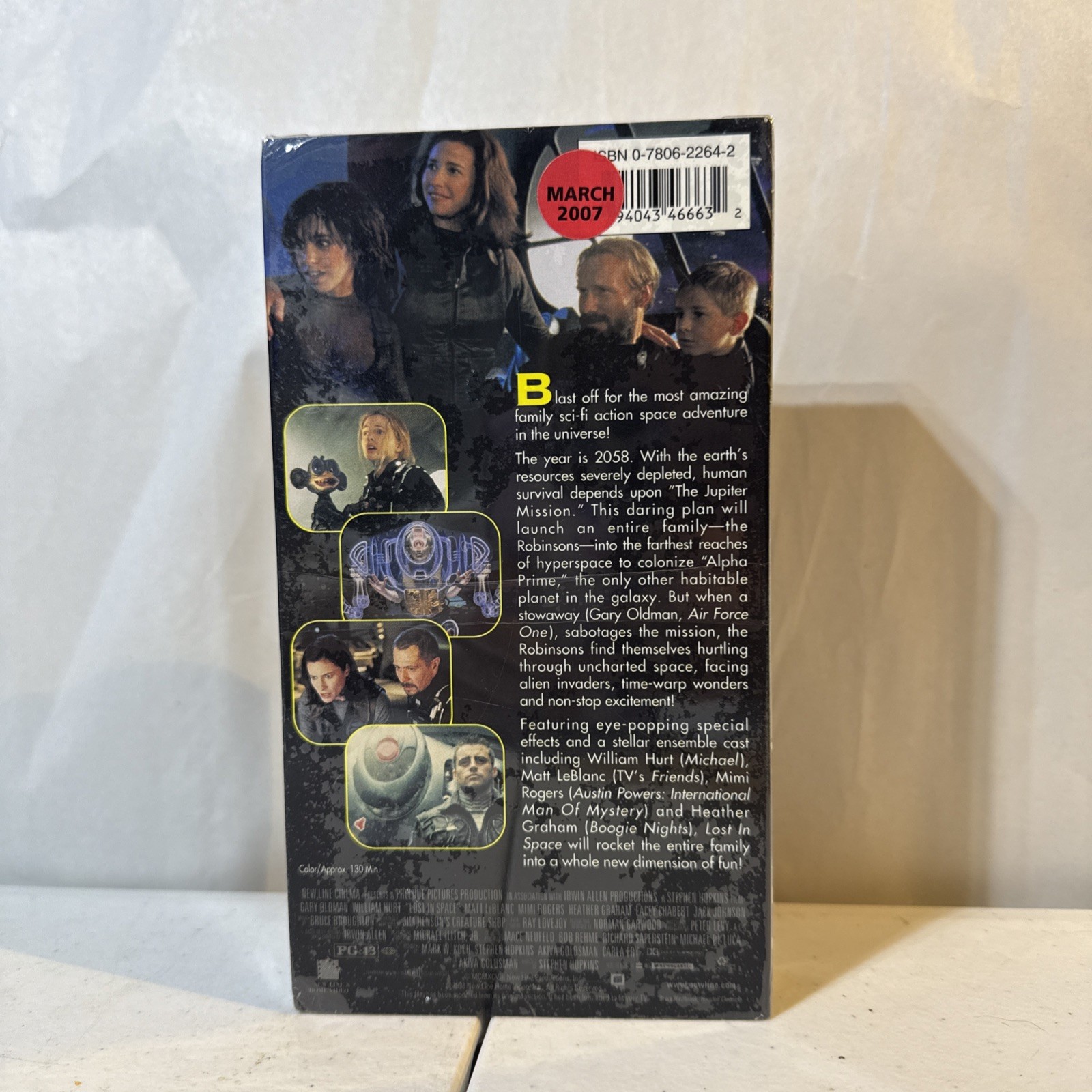 Lost In Space (VHS, 1999) Sealed Jim Henson Gary Oldman