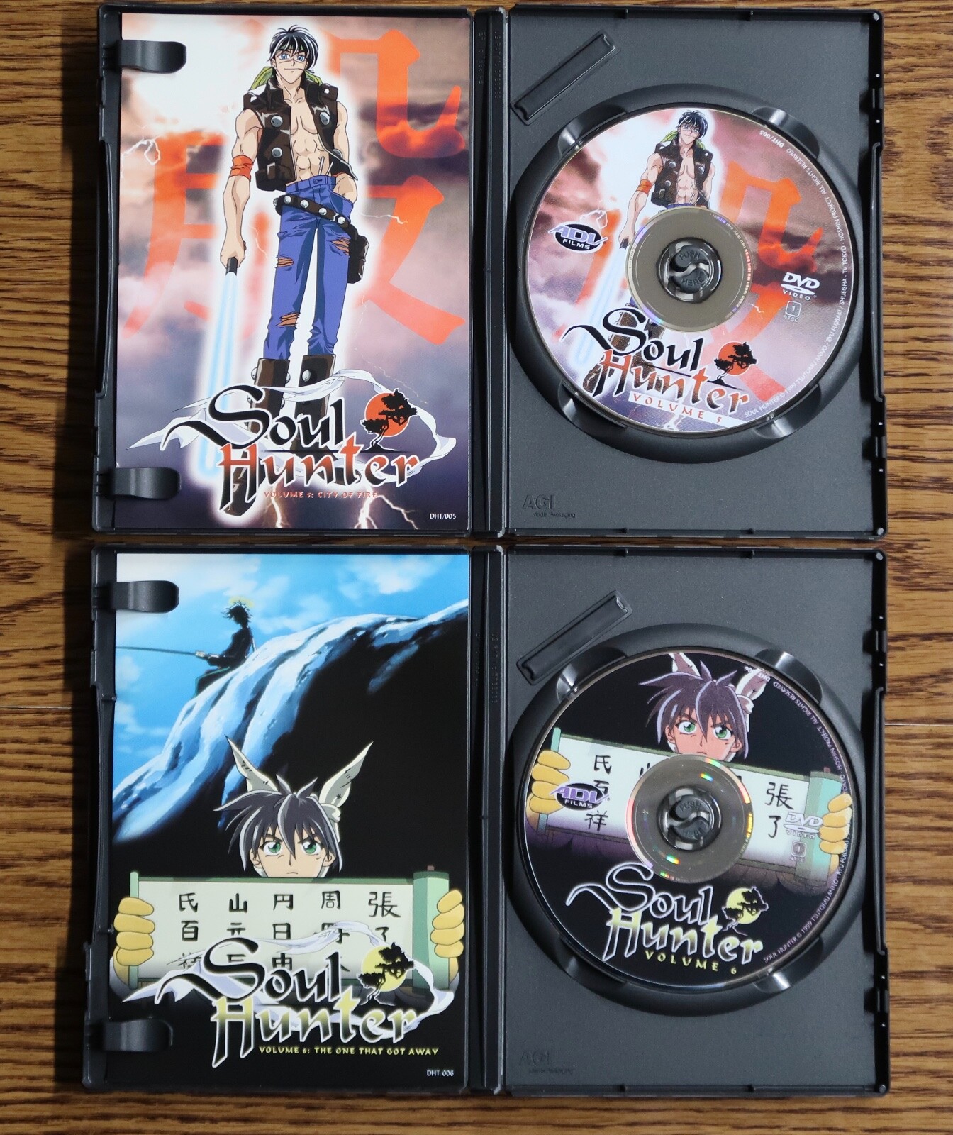 Soul Hunter – Complete Collection 6 DVD Set Vol 1, 2, 3, 4, 5, 6 (DVD, 2002)