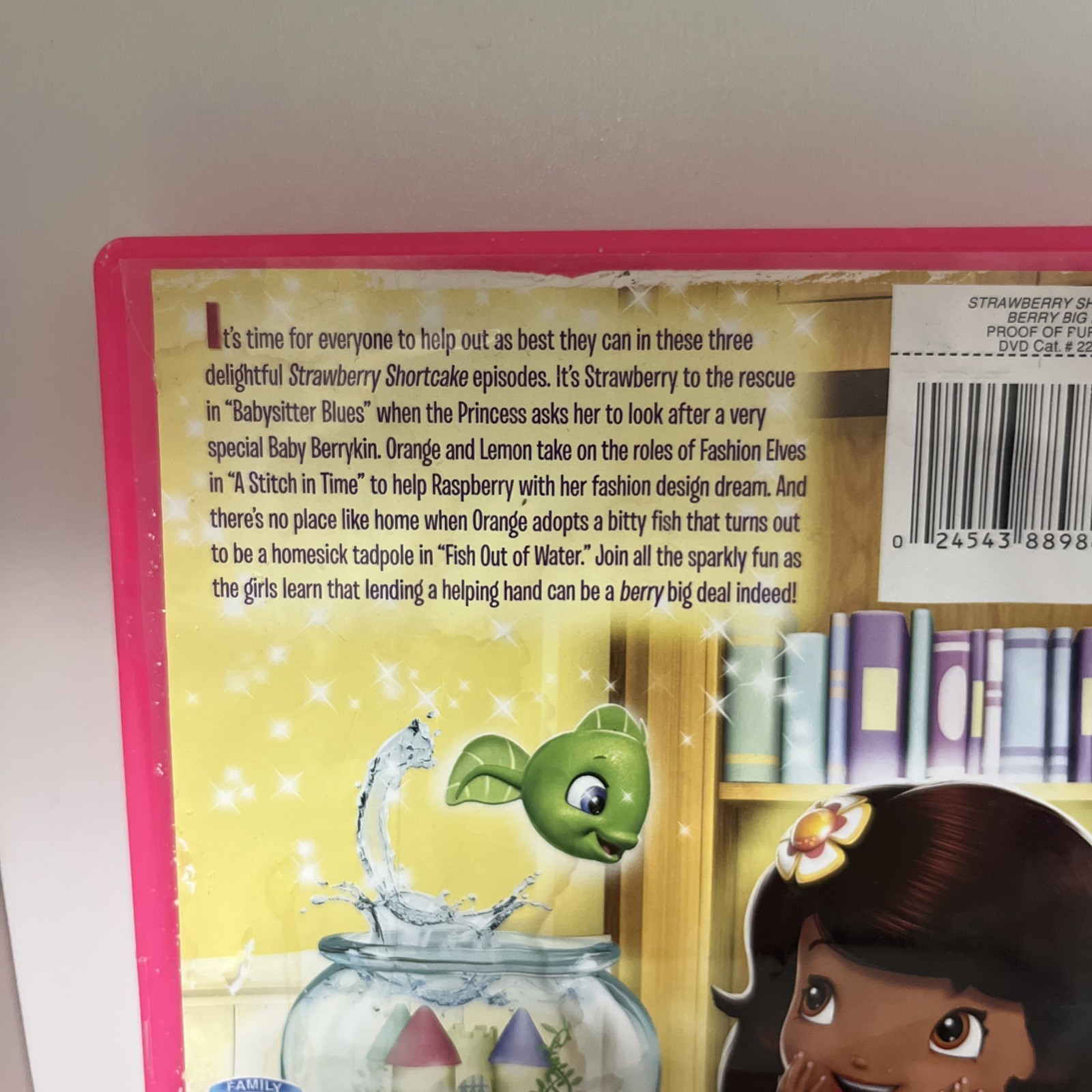 Strawberry Shortcake Berry Big Help DVD Good Condition DVD