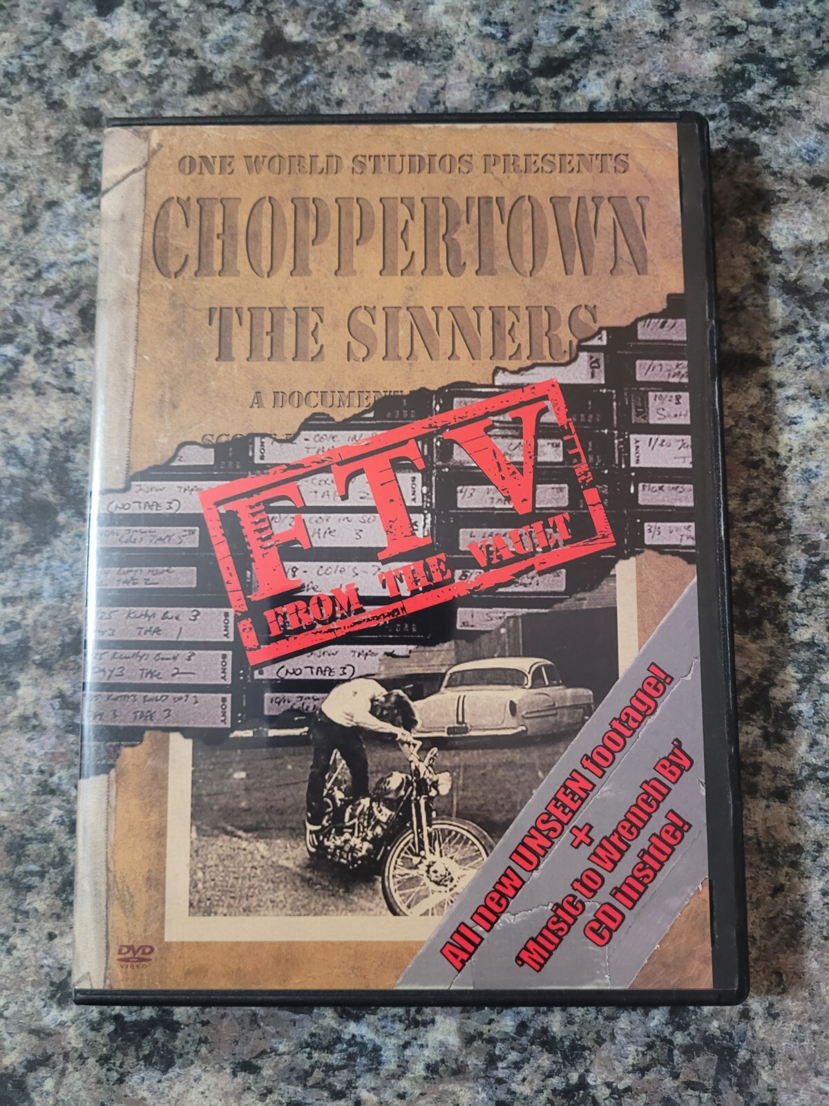 Choppertown The Sinners FTW From The Vault DVD (2-Disc Set 2006) DVD/CD W/Insert