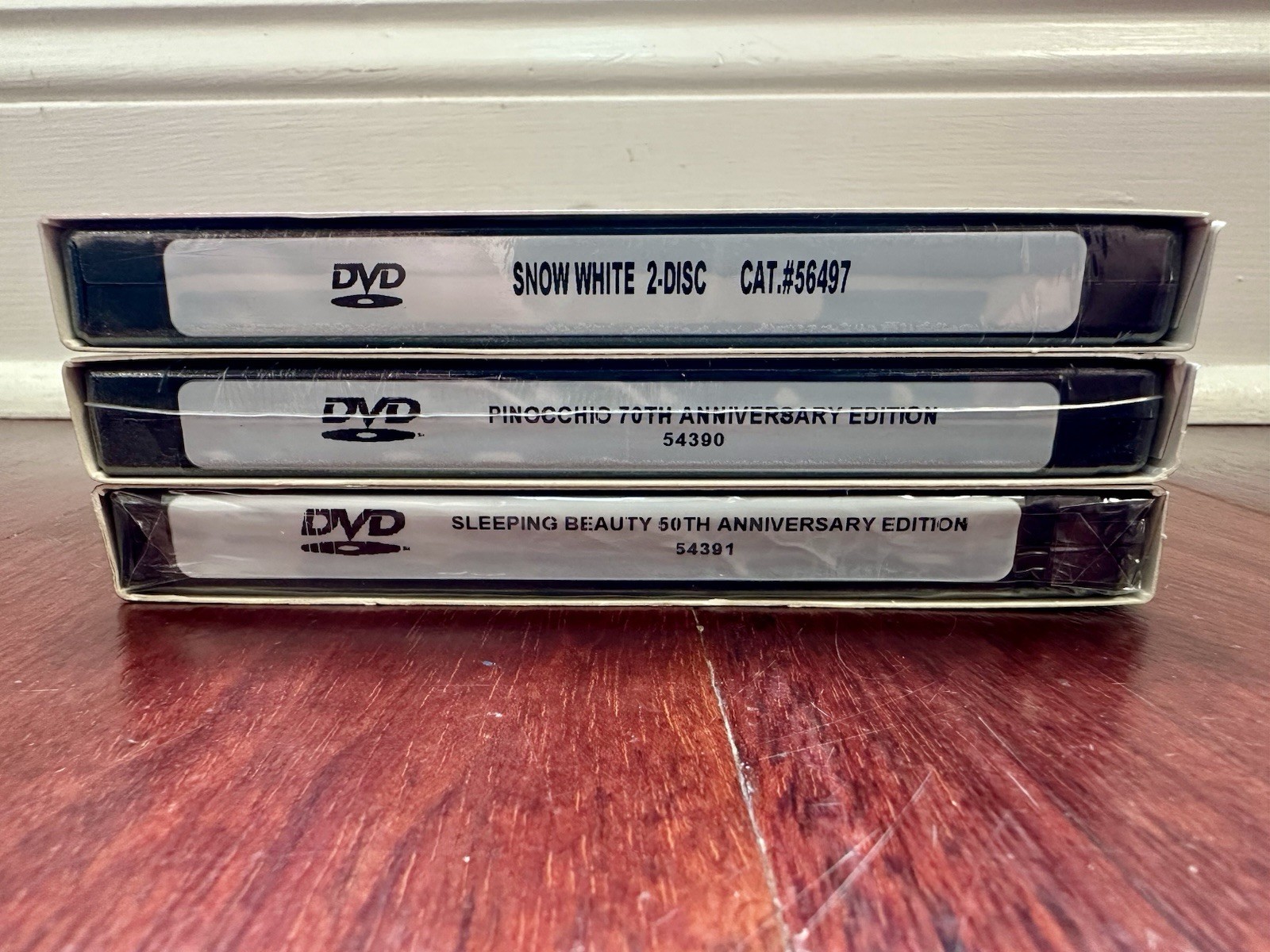 Snow White & Seven Dwarfs, Pinocchio, Sleeping Beauty – Sealed Disney DVD Lot