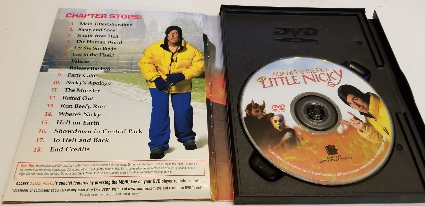 Little Nicky (New Line Platinum Series) – DVD -PREOWNED GOOD