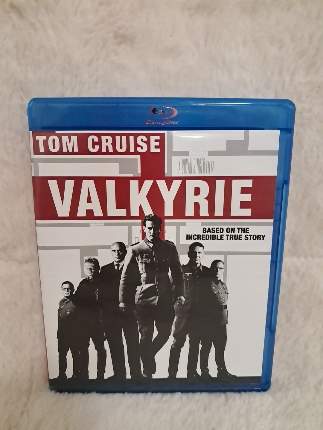 Valkyrie Blu-Ray Tom Cruise, Bill Nighy, Tom Wilkinson Based On A True Story