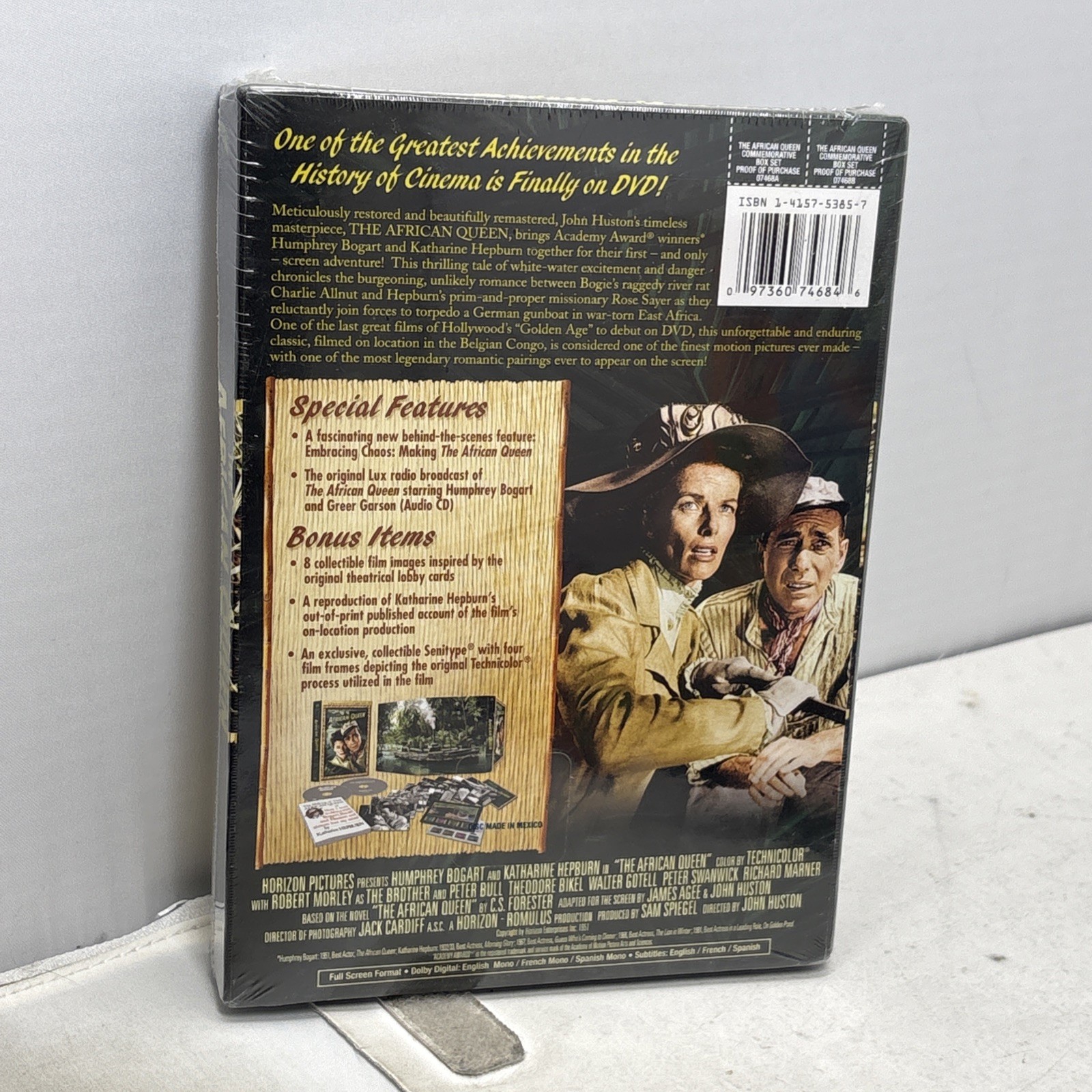 The African Queen (Commemorative Box Set) [DVD] Free Shipping Brand New
