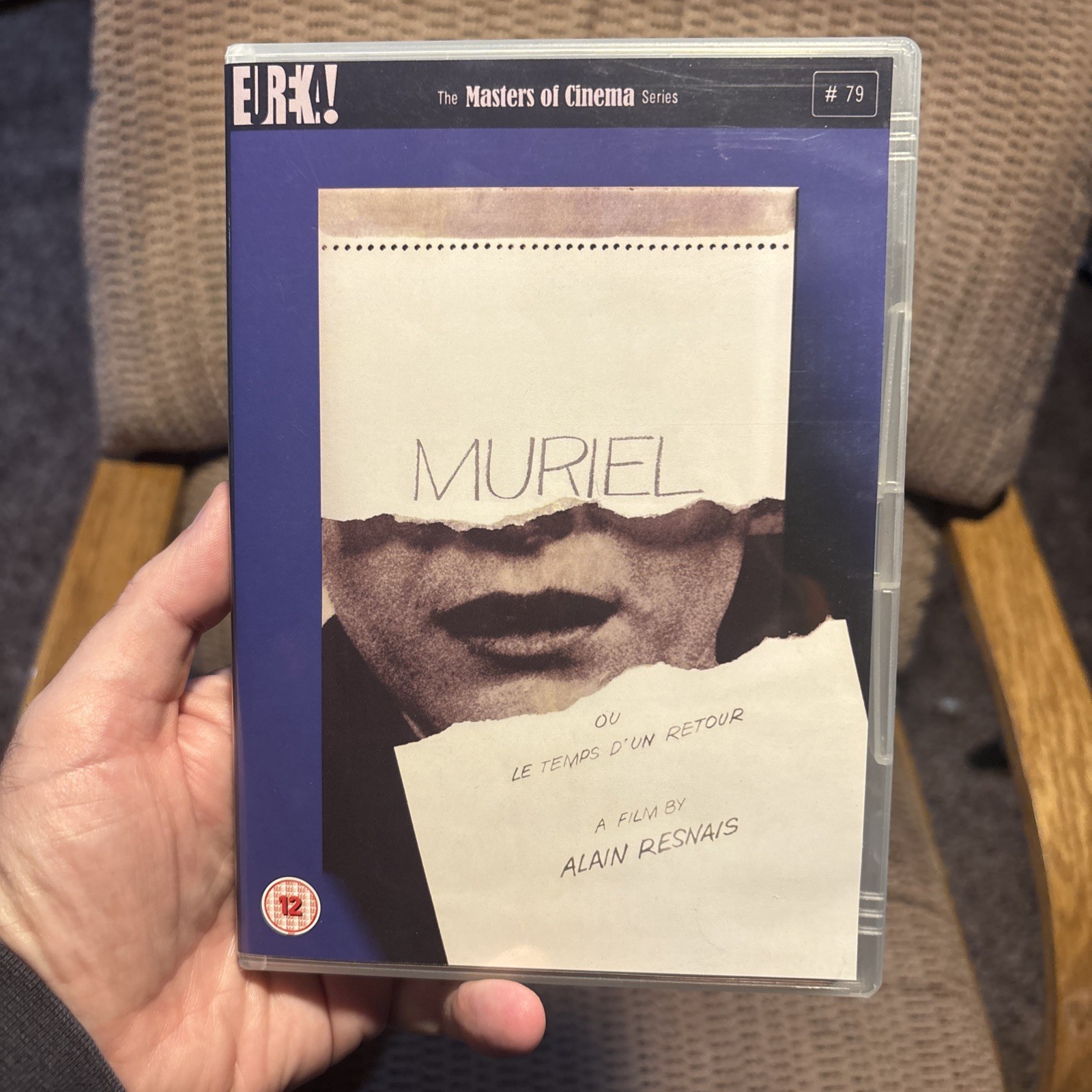 MURIEL (1963, DVD) Eureka Masters Of Cinema. REGION 2 Alain Resnais 43p Booklet