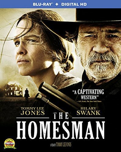 The Homesman [Blu-ray + Digital HD], Good DVD, William Fichtner,Grace Gummer,Tim