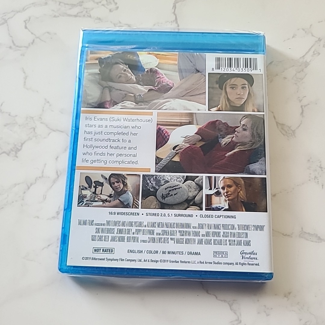 Bittersweet Symphony NEW Blu-ray 2019 Not Rated, Drama 80 Minutes Widescreen