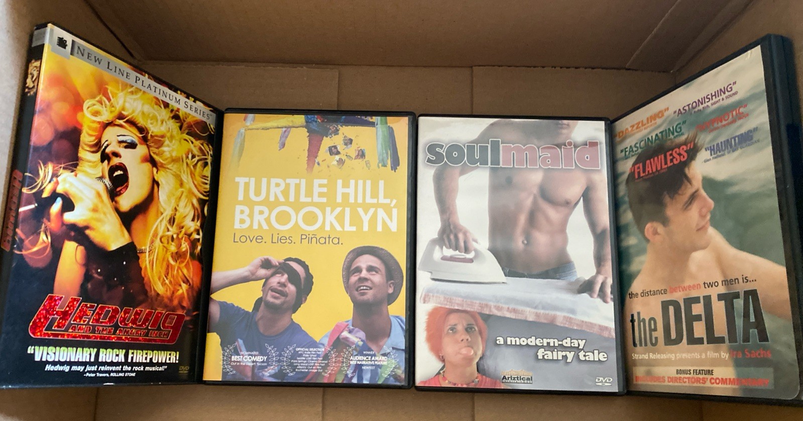 LGBTQ MIXED LOT OF GREAT USED DVD’S (7)