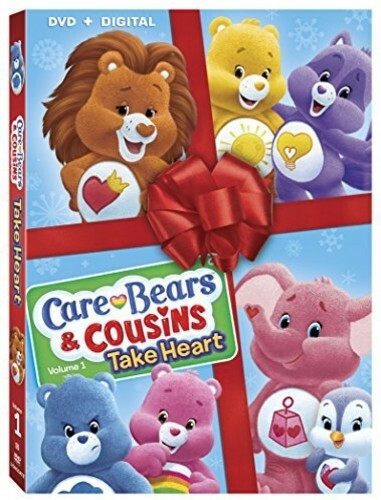 Care Bears & Cousins Take Heart Volume 1 DVD Movie with Slip Case + Digitial