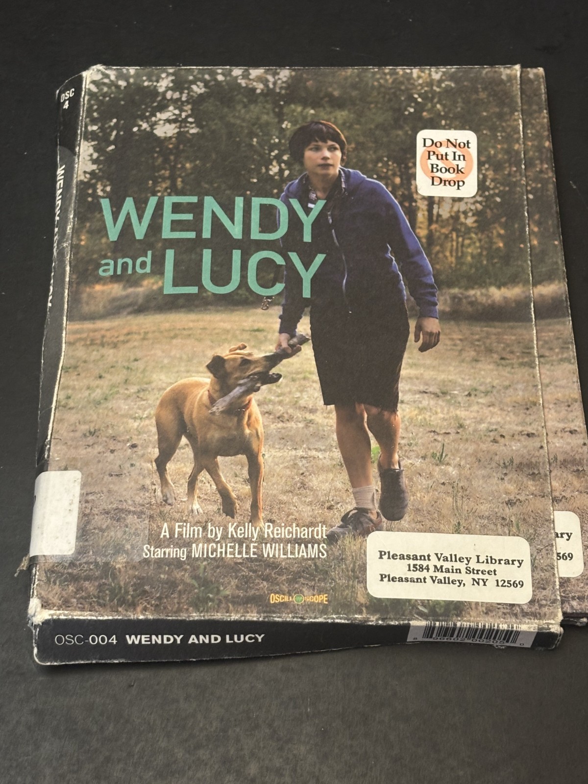 Wendy and Lucy DVD Kelly Reichardt Michelle Williams Oscilloscope ex-library