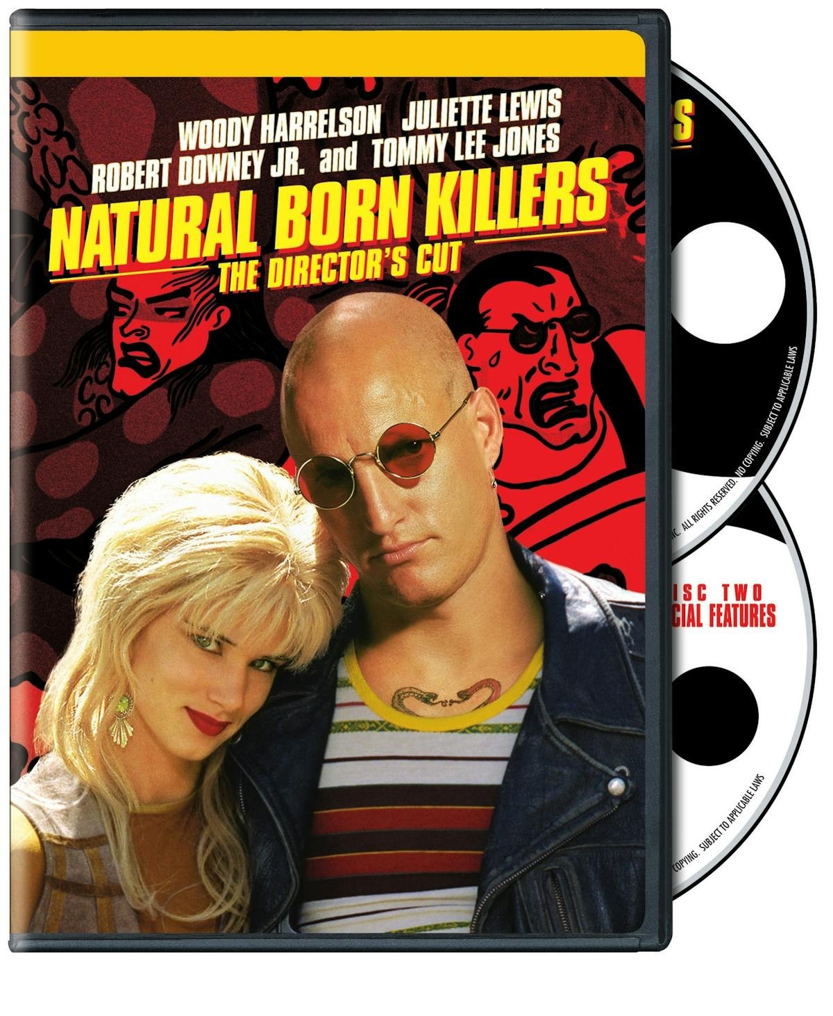 Natural Born Killers Director’s Cut DVD Woody Harrelson NEW