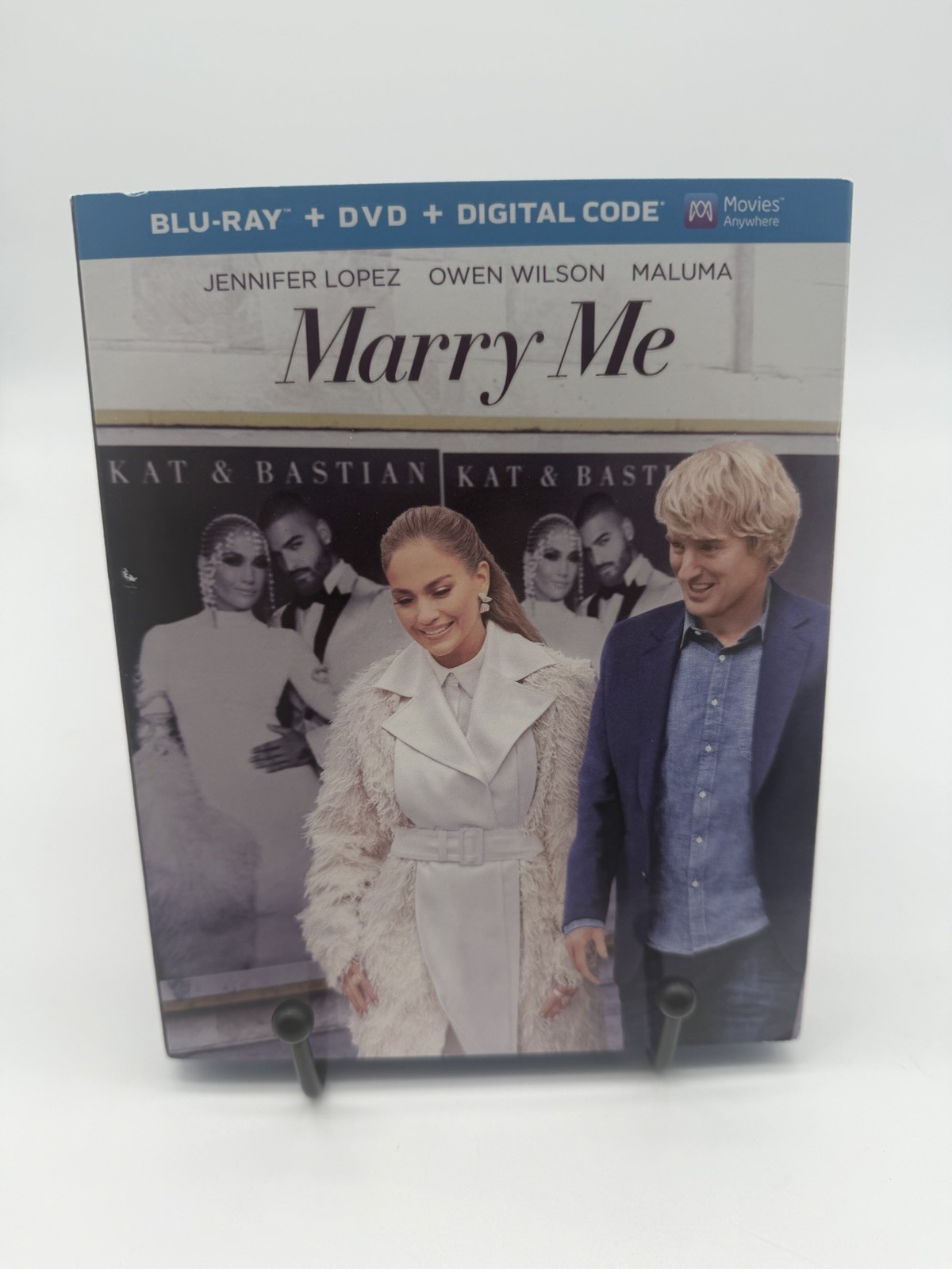 Marry Me – Blu-ray/DVD – Jennifer Lopez, Owen Wilson, & Maluma – New Sealed