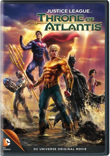 Justice League: Throne of Atlantis, Good DVD, Sean Astin, Christopher Gorham, Sh