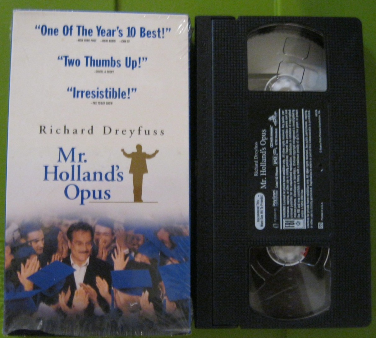 MR. HOLLAND’S OPUS VHS VIDEO RATED PG 13 STARRING RICHARD DREYFUSS 143 MINUTES
