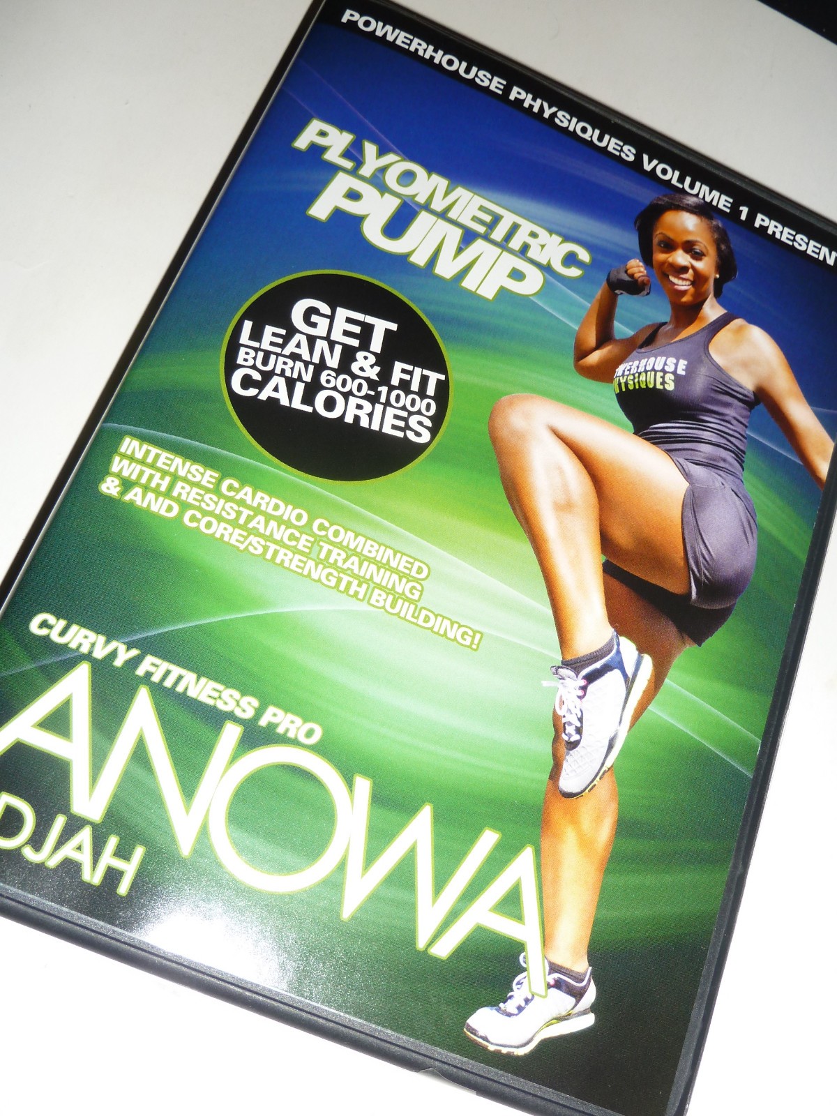 Anowa Adjah: Plyometric Pump DVD fitness workout toning Powerhouse Physiques!