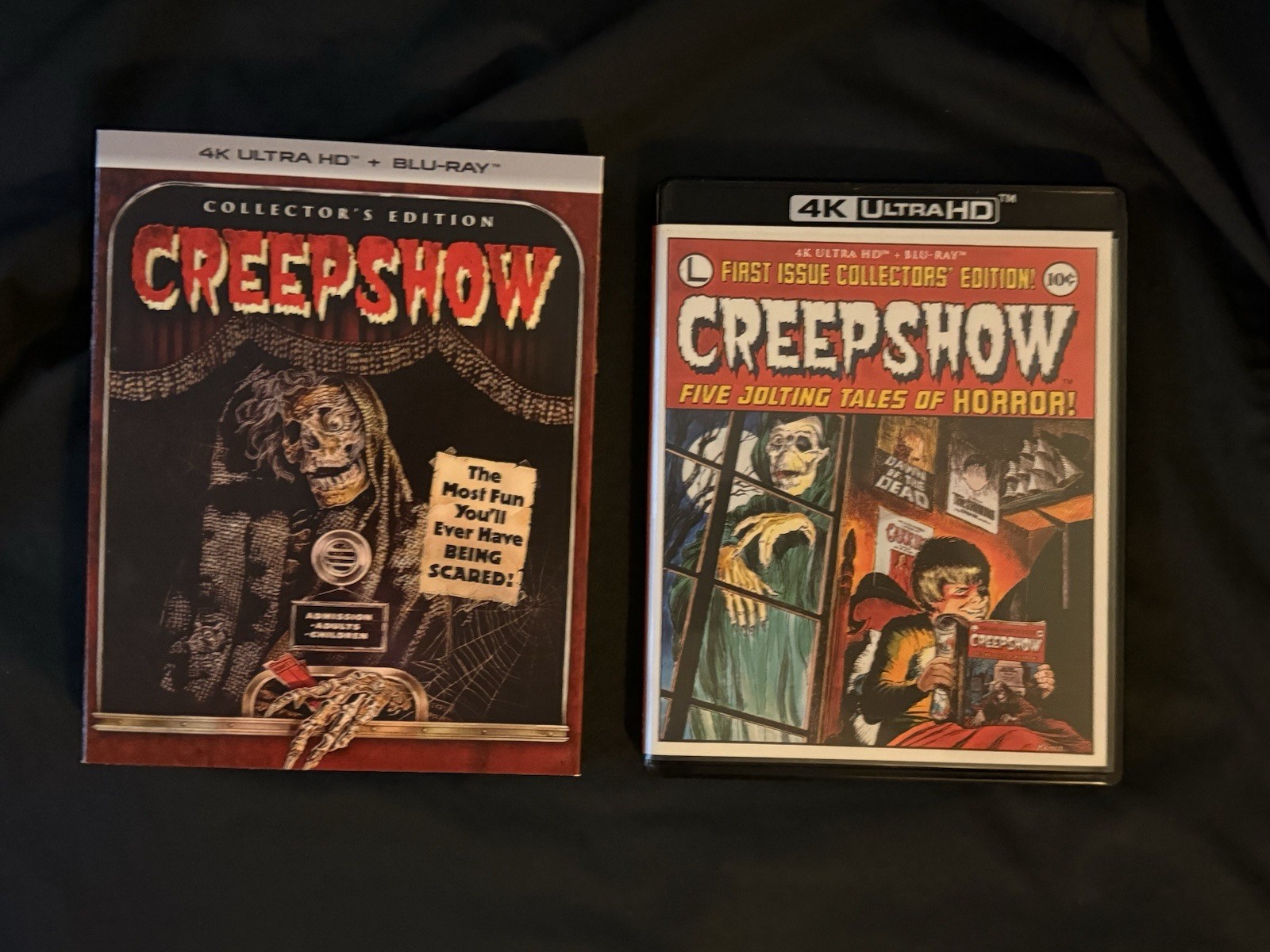 Creepshow Scream Factory 4K Ultra HD UHD + Blu-ray + OOP Slipcover Mint FreeShip