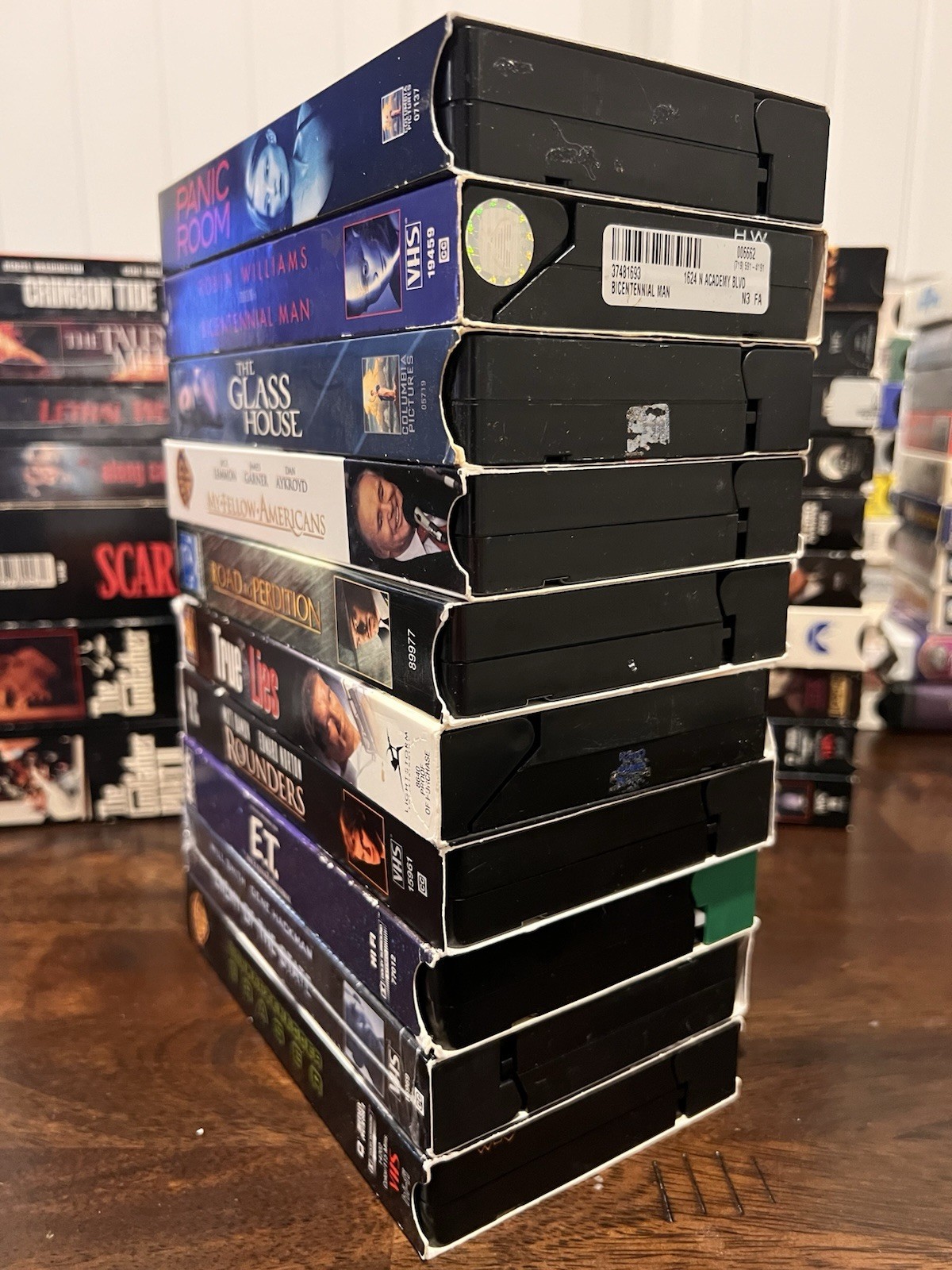 Lot Of 10 VHS Tapes Various Titles Action Drama Comedy 80s 90s 2000s Classics!
