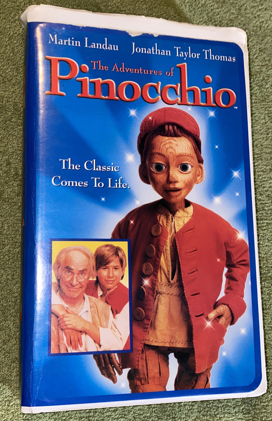 The Adventures of Pinocchio (VHS, 1996, Clamshell)