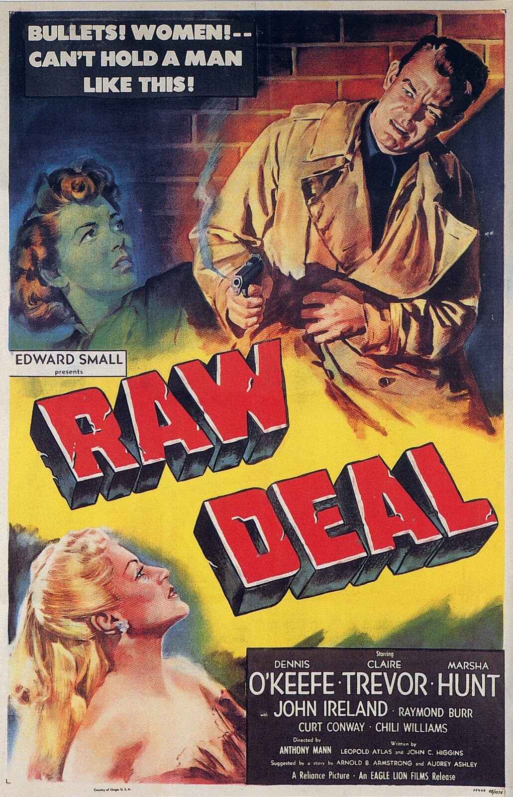Raw Deal (1948) – 1080P BLURAY FILM NOIR CLASSIC