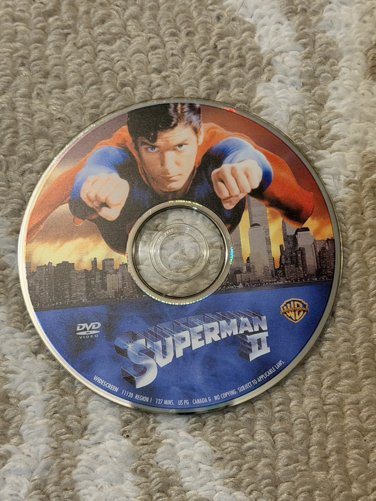 Superman II DVD Widescreen Warner Bros Superman Franchise 127 min PG Region 1