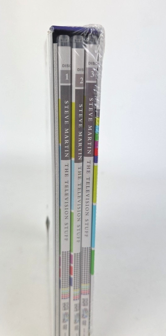New Sealed Steve Martin The Television Stuff 3-disc DVD Set Steve Martin Comedy