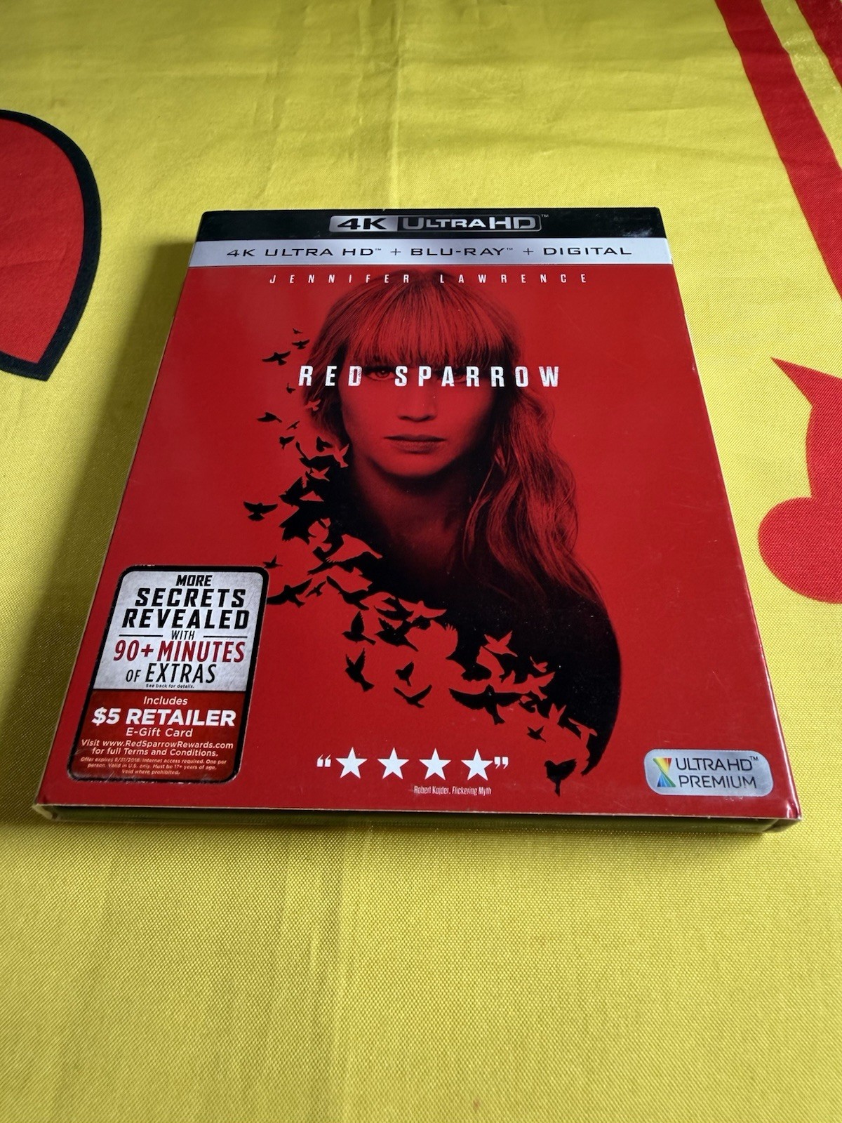 Red Sparrow (Ultra HD, 2018)