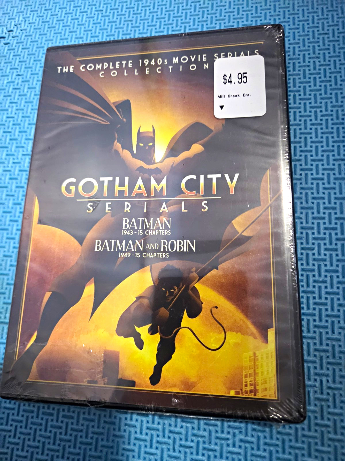 Mill Creek Ent. Batman Gotham City Serials 1940s Collection DVD (1943/1949)