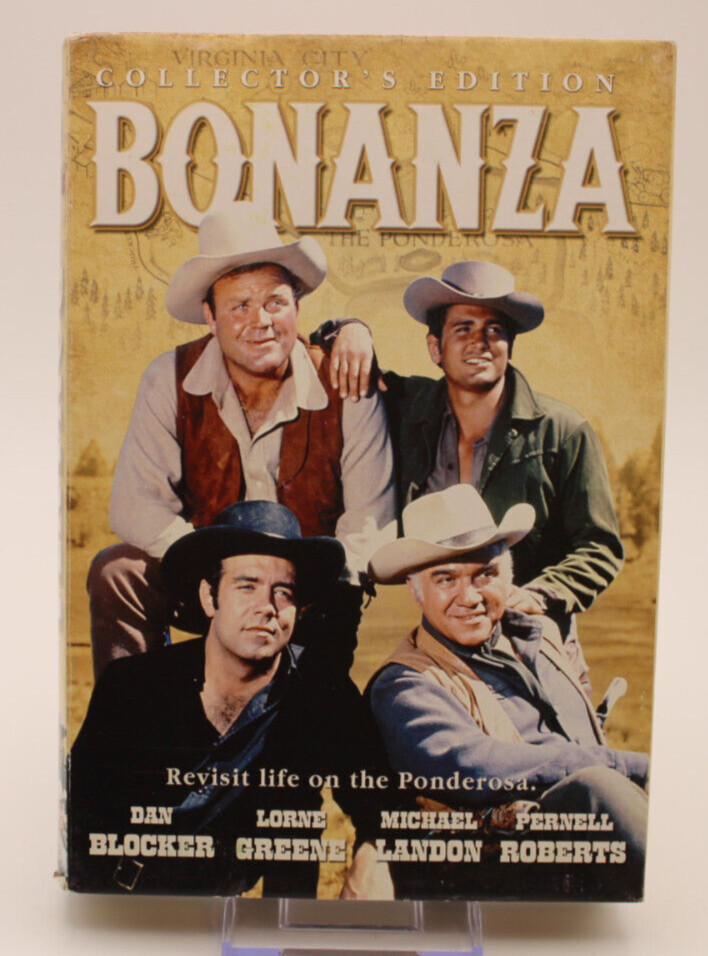 BONANZA Classic Adventures From The Ponderosa Ranch TV Show – 5 Disc DVD Set…
