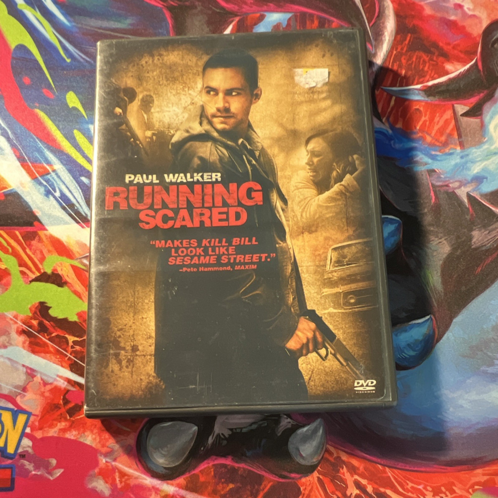 Running Scared DVD Paul Walker R Rated 122 Min NTSC Commentary Behind Scenes