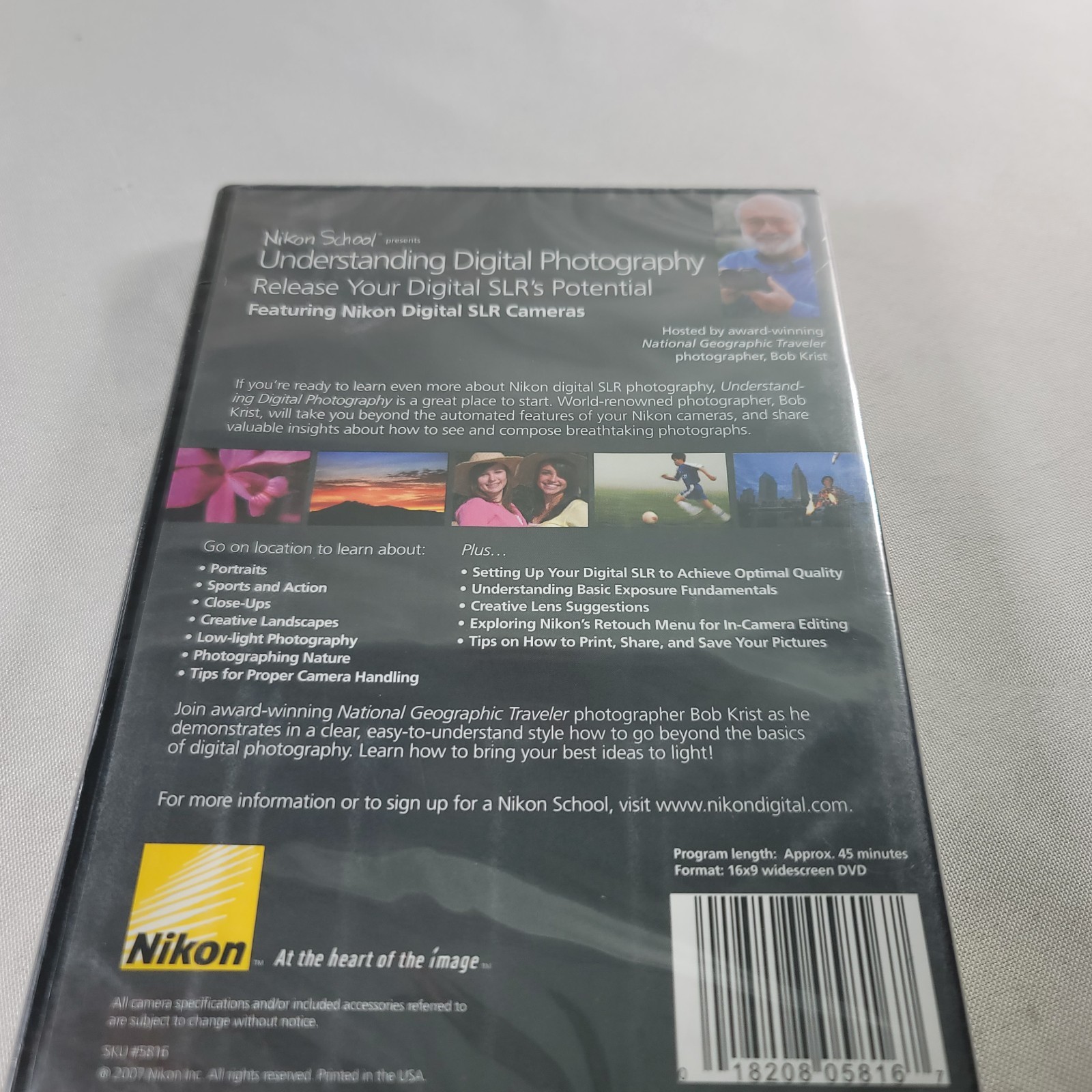 Understanding Digital Photography – DVD – DVD By NIKON – New/Sealed