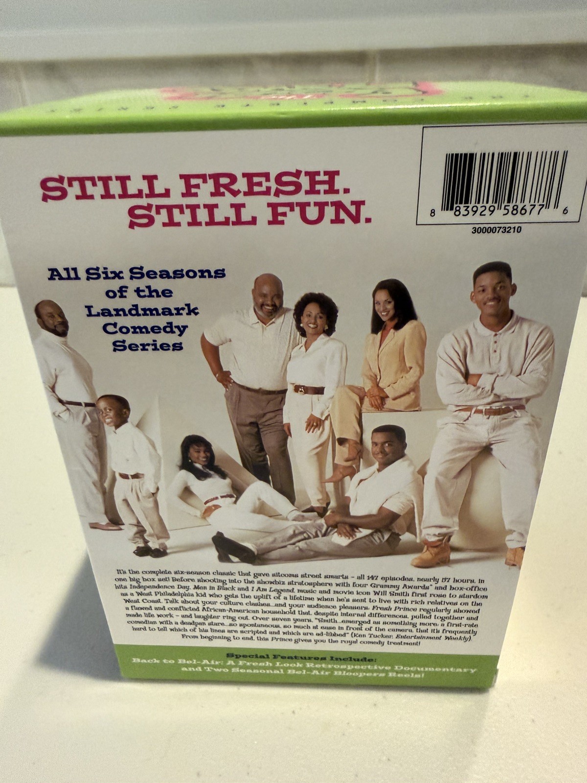 The Fresh Prince of Bel-Air The Complete Series Seasons 1-6 DVD Authentic EUC