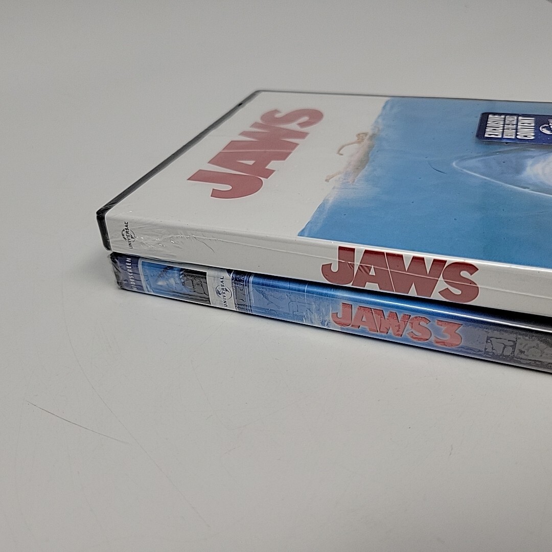 Jaws DVD Lot Jaws 1 + 3 Richard Dreyfuss Two Movies NEW SEALED