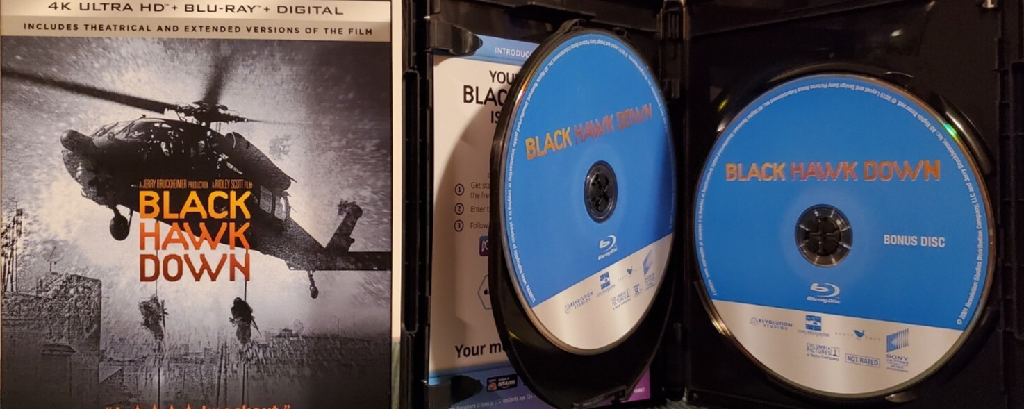Black Hawk Down 4k Ultra HD+Blu-ray+Digital HD Sony Pictures