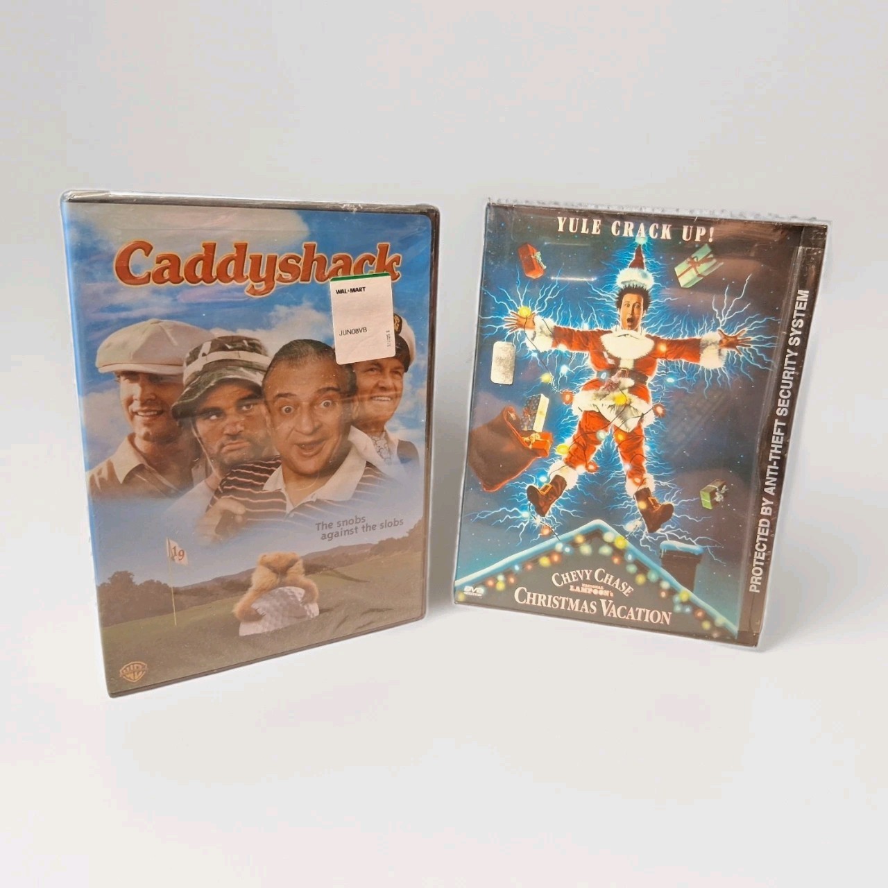 2x Brand New Sealed CHEVY CHASE Comedy DVDs – CADDYSHACK & CHRISTMAS VACATION
