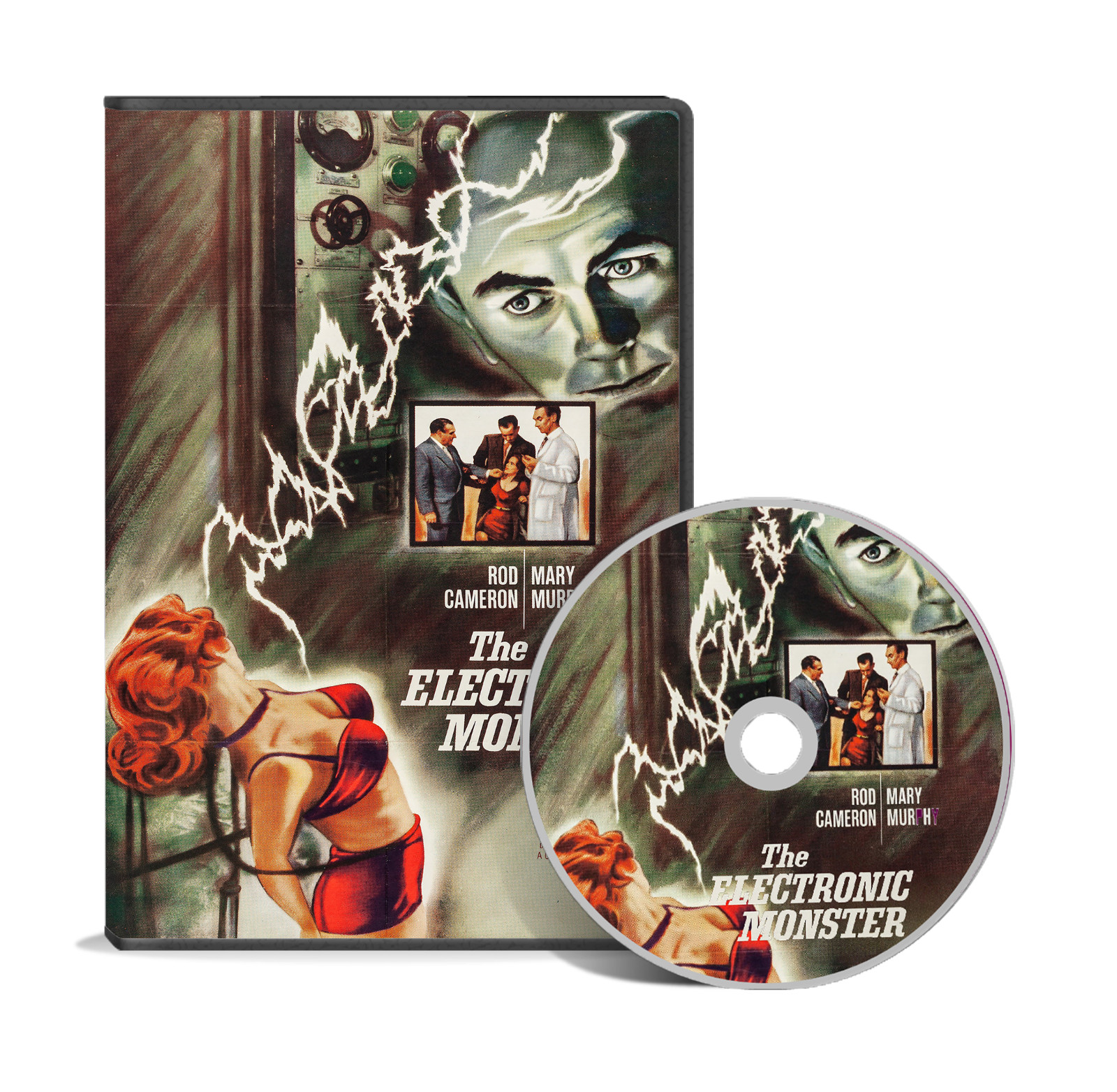 The Electronic Monster / Escapement (1958) Crime, Horror, Mystery, Sci-Fi DVD