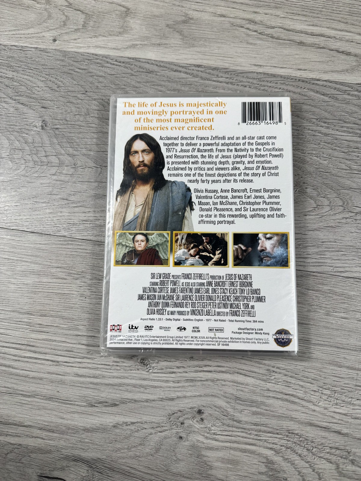 Jesus Of Nazareth Complete Miniseries DVD 40th Anniversary Edition BRAND NEW