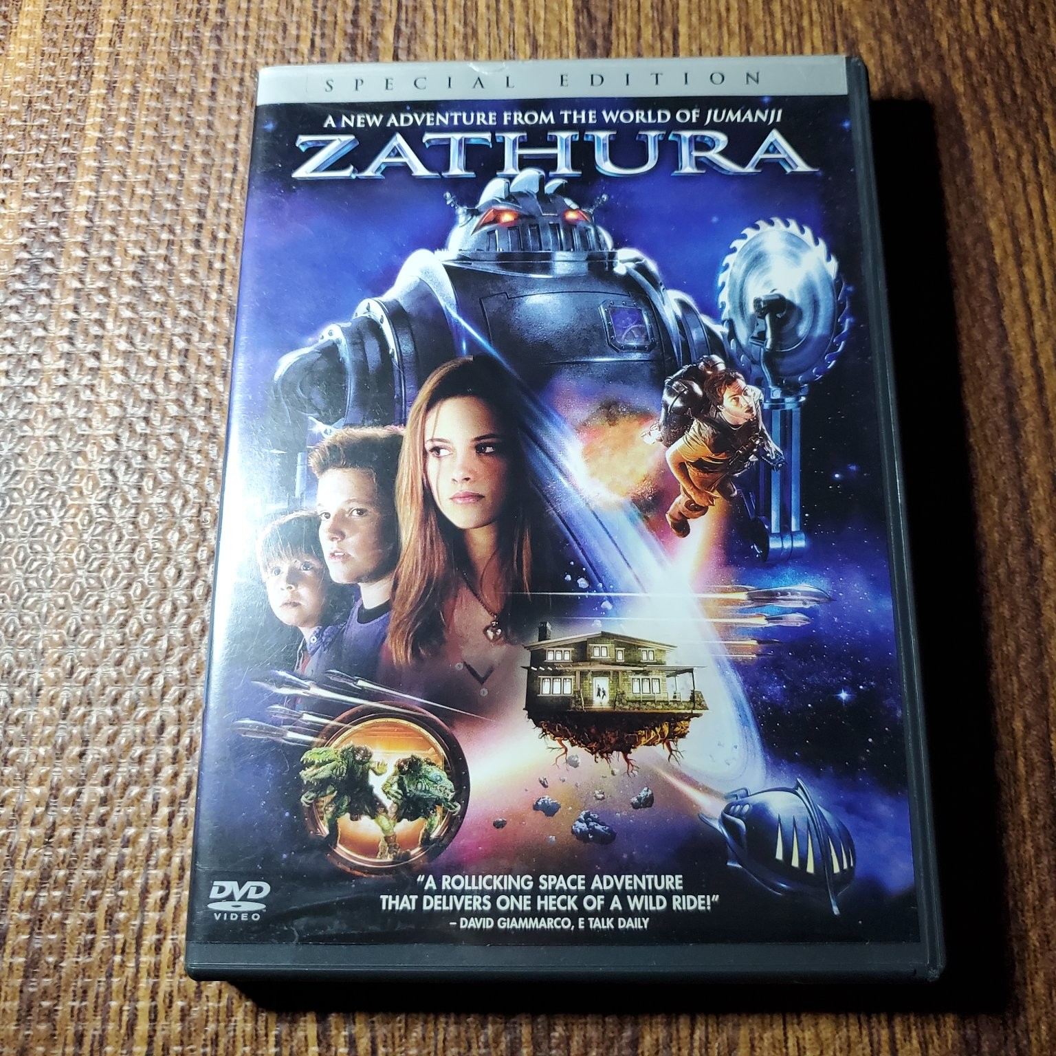Zathura DVD 2005 Special Edition Sci-Fi Adventure Kristen Stewart