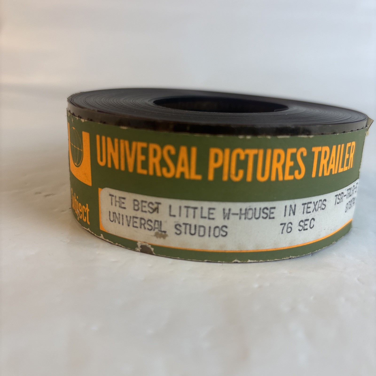 THE BEST LITTLE WHOREHOUSE IN TEXAS Theatrical Movie Trailer on 35mm Film Dolly
