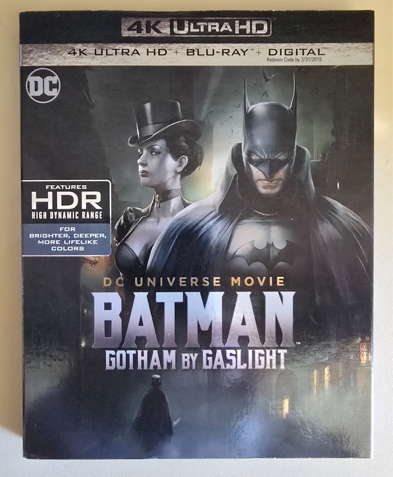 DC Comics Batman: Gotham by Gaslight 4K Ultra HD + Blu-ray +No Digital