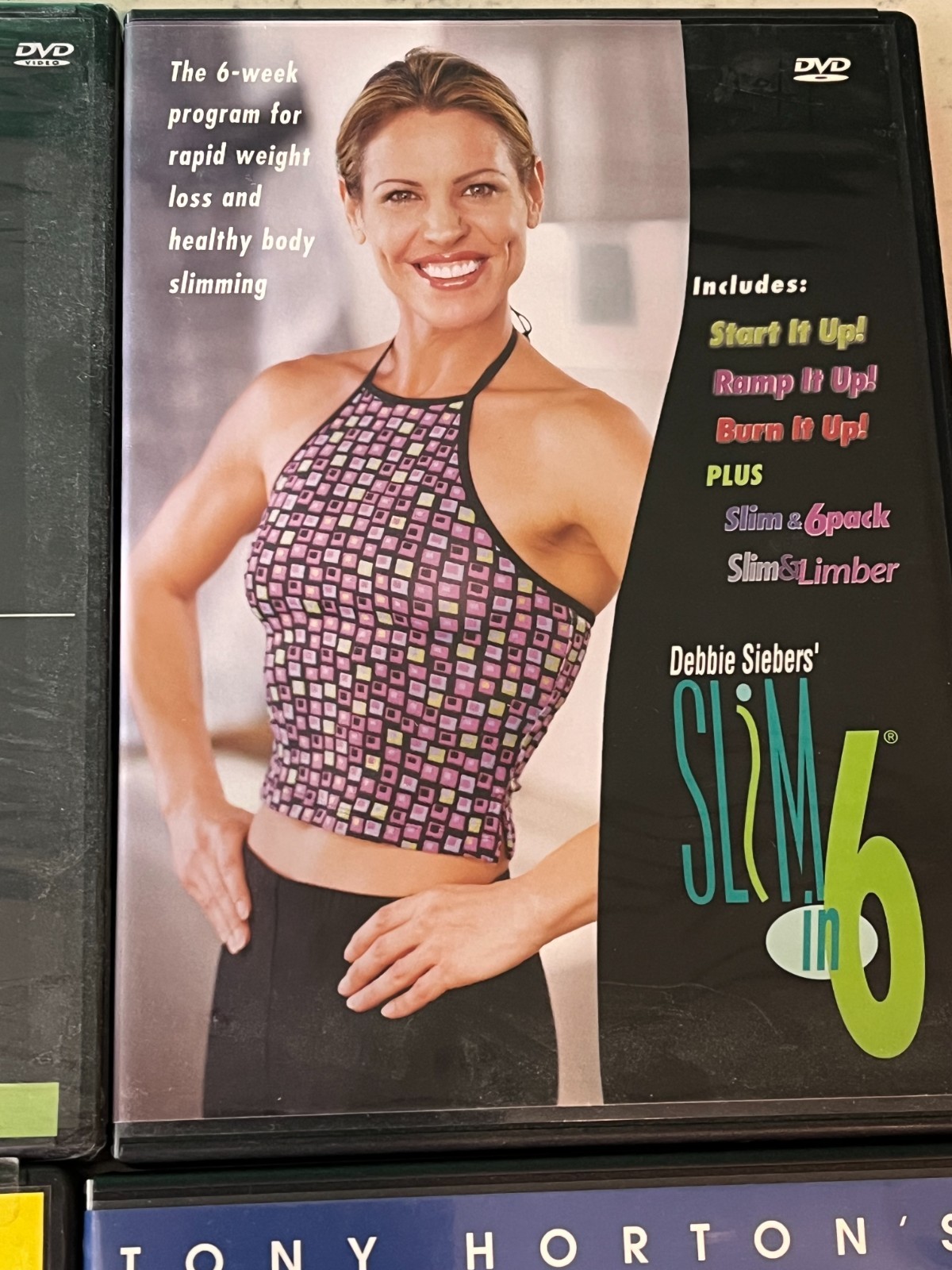 6 Fitness Workout Excersise Sport DVDs: Full Body, Lower Body, ABS, Cardio, Yoga