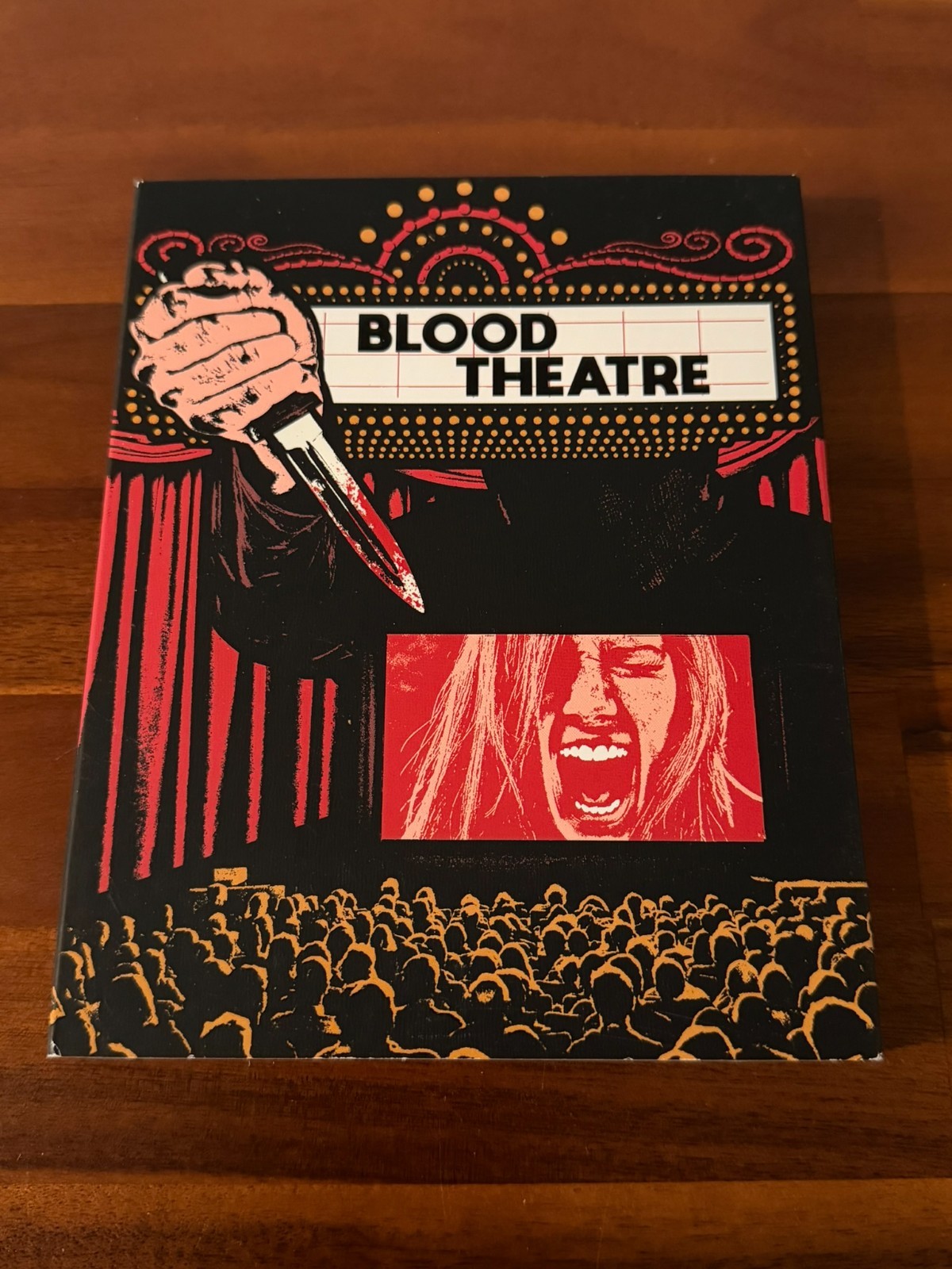 Blood Theatre / the Visitants (1984) Blu Ray with Slipcover Vinegar Syndrome
