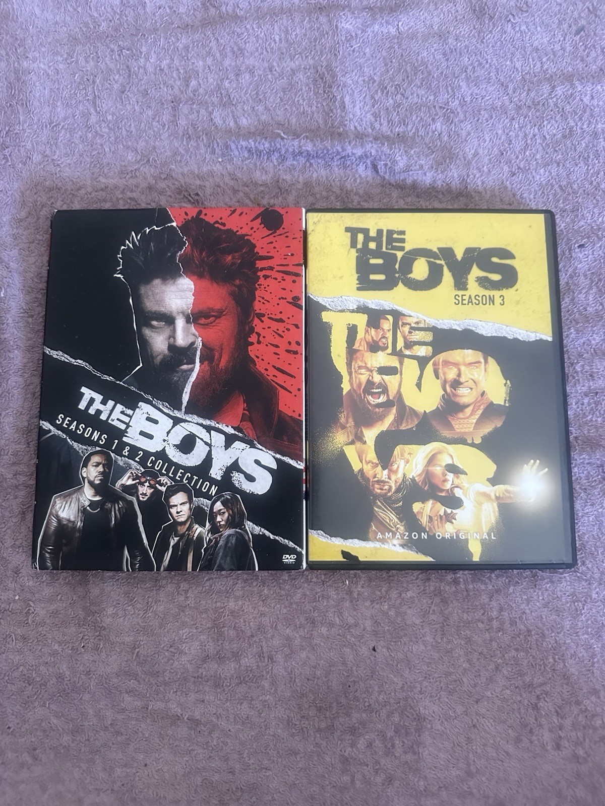 The Boys – Season 1 2 & 3 DVD Lot Seasons Karl Urban Jack Quaid Tv Series Set