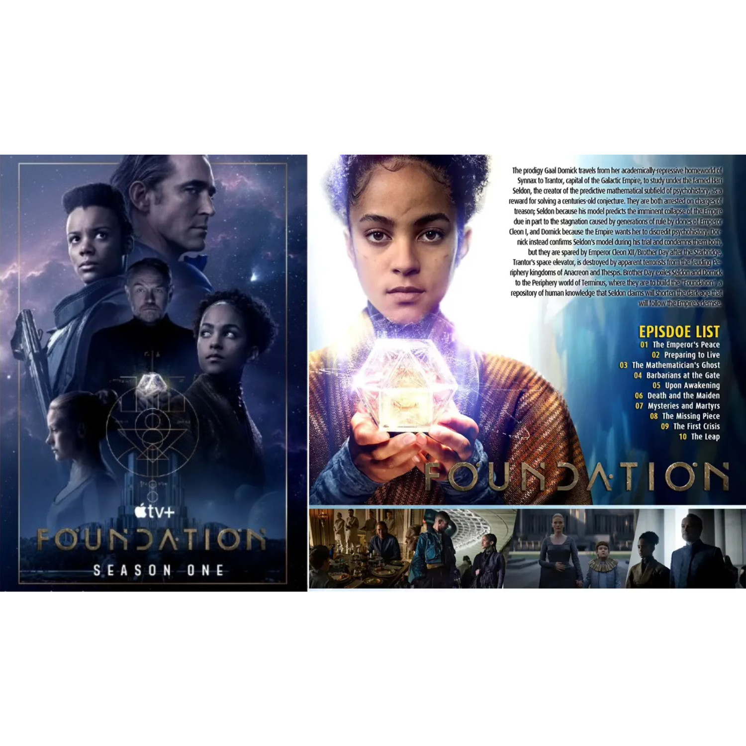 Foundation DVD TV Series (2021) | Season 1 | Free Region CD | English Audio