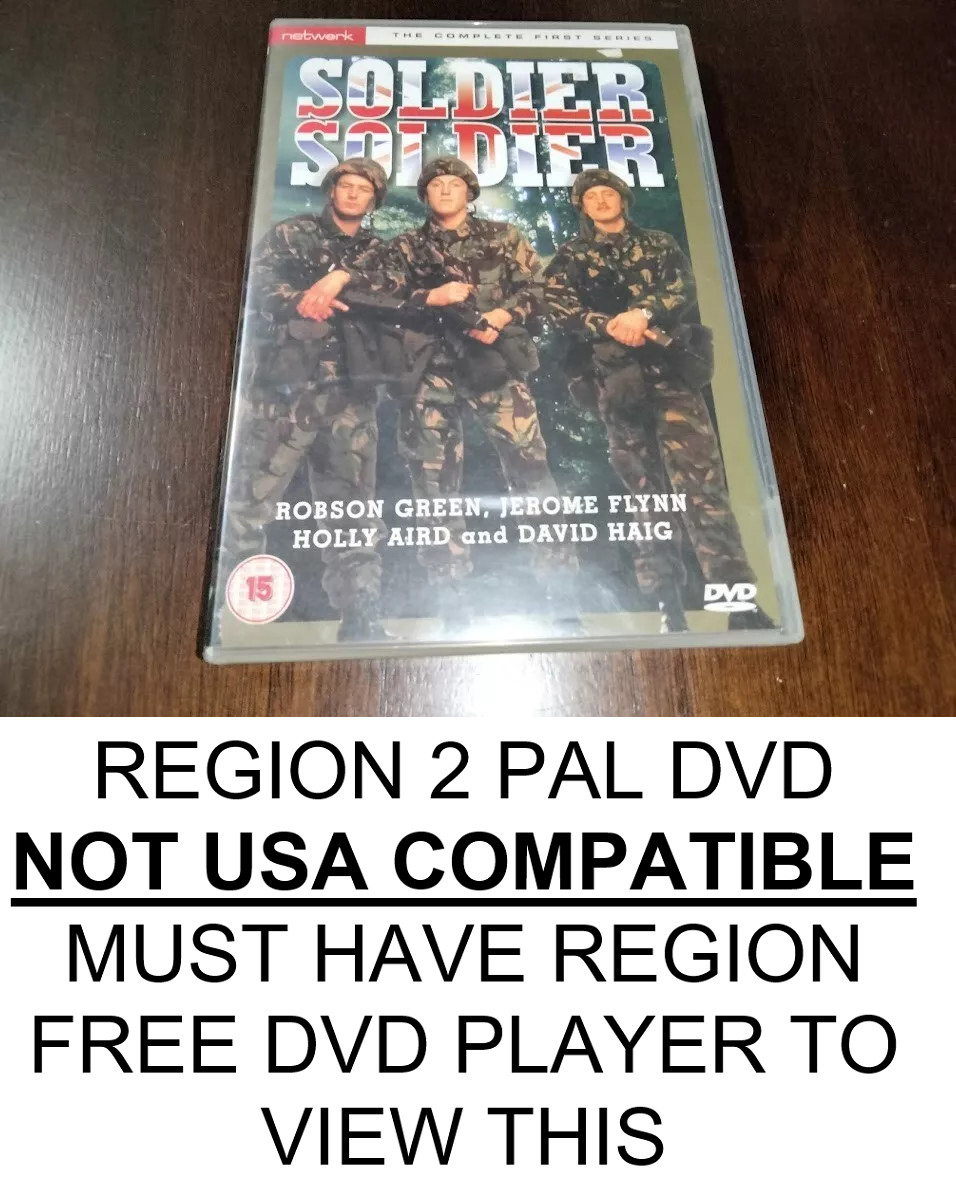 Soldier Soldier Complete Series 1 1991 DVD REGION 2 PAL British Military Drama