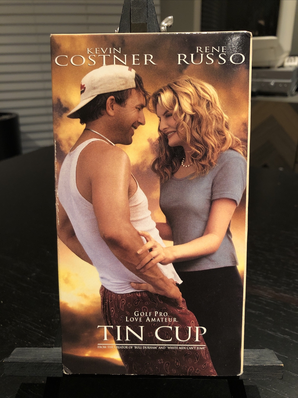 Tin Cup (VHS 1996) Golf Romantic Comedy Ron Shelton Kevin Costner Rene Russo HTF