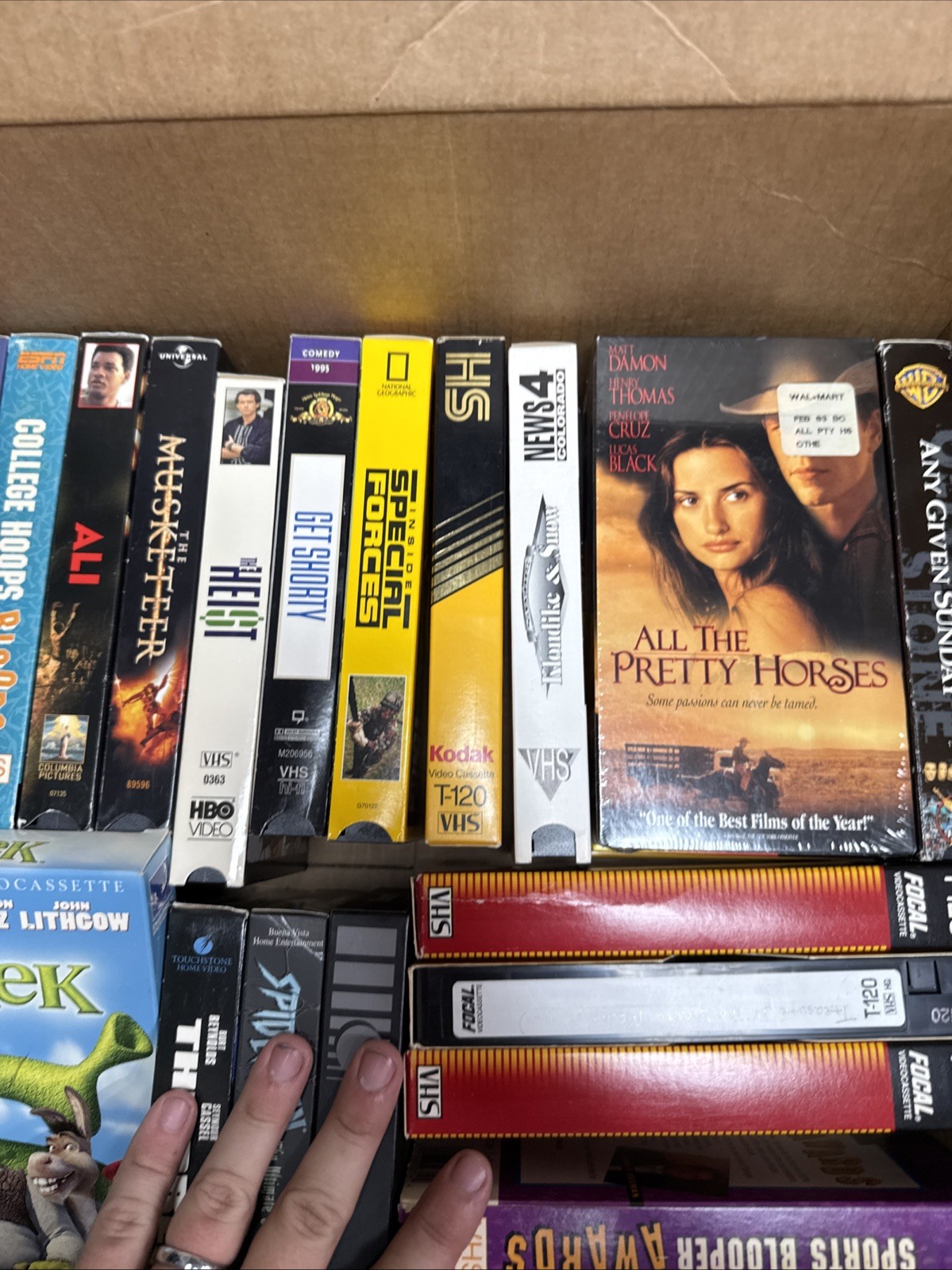 VHS Tapes Lot Of 30 Vintage Movies TV Mixed Bundle Tape Variety